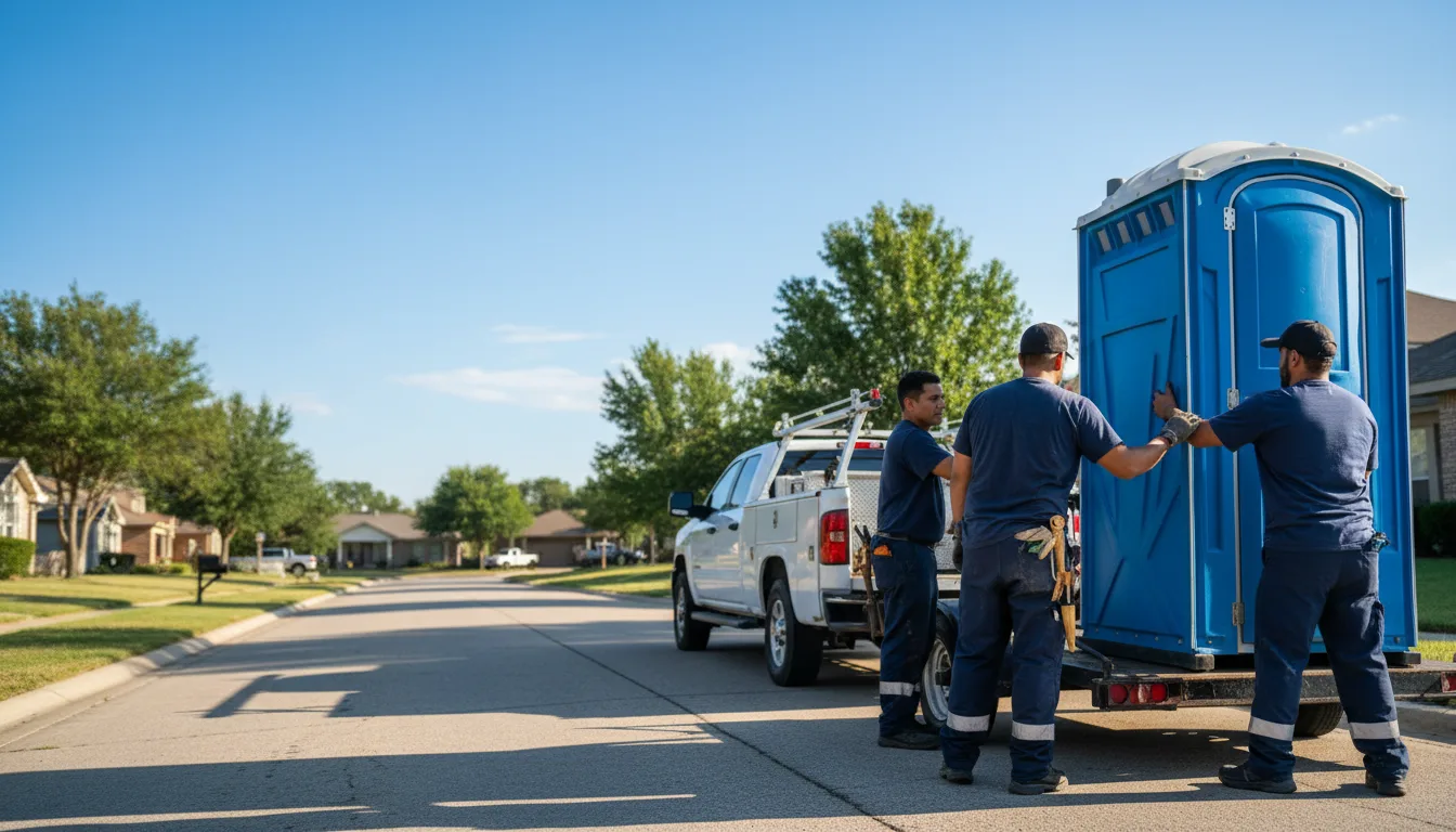 Portable Toilet Rental in Maud, TX near me